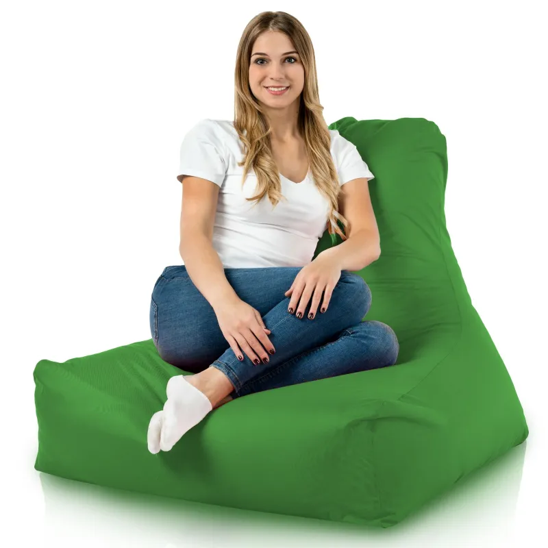 Fauteuil Pouf avec Dossier Bali - Outdoor Pro d'extérieur Jardin Imperméable – vue 75