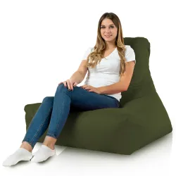 Fauteuil Pouf avec Dossier Bali - Outdoor Pro d'extérieur Jardin Imperméable – vue 63