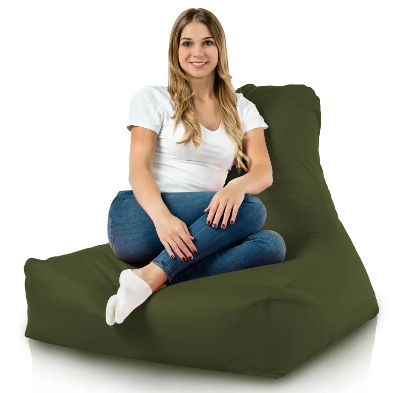 Fauteuil Pouf avec Dossier Bali - Outdoor Pro d'extérieur Jardin Imperméable – vue 78