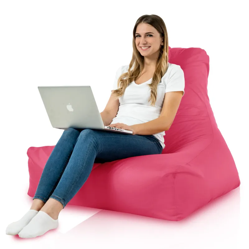 Fauteuil Pouf avec Dossier Bali - Outdoor Pro d'extérieur Jardin Imperméable – vue 145