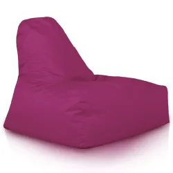 Fauteuil Pouf avec Dossier Bali - Outdoor Pro d'extérieur Jardin Imperméable