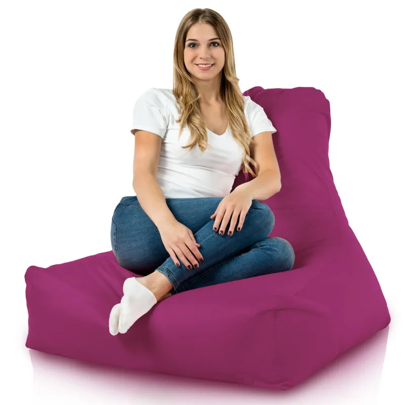 Fauteuil Pouf avec Dossier Bali - Outdoor Pro d'extérieur Jardin Imperméable – vue 67