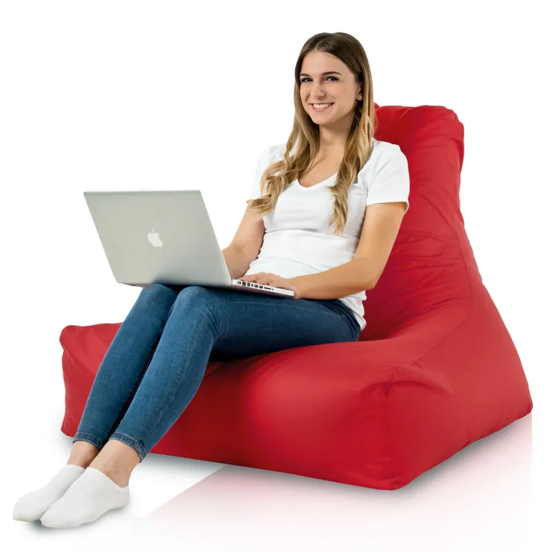 Fauteuil Pouf avec Dossier Bali - Outdoor Pro d'extérieur Jardin Imperméable – vue 143