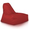 Rouge foncé Pouf Poire Fauteuil Bali Jardin nylon