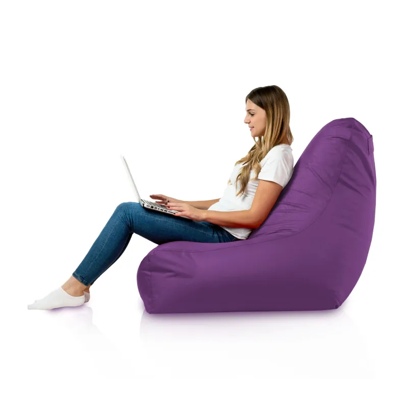 Fauteuil Pouf avec Dossier Bali - Outdoor Pro d'extérieur Jardin Imperméable – vue 125