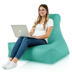 Fauteuil Pouf avec Dossier Bali - Outdoor Pro d'extérieur Jardin Imperméable – vue 139