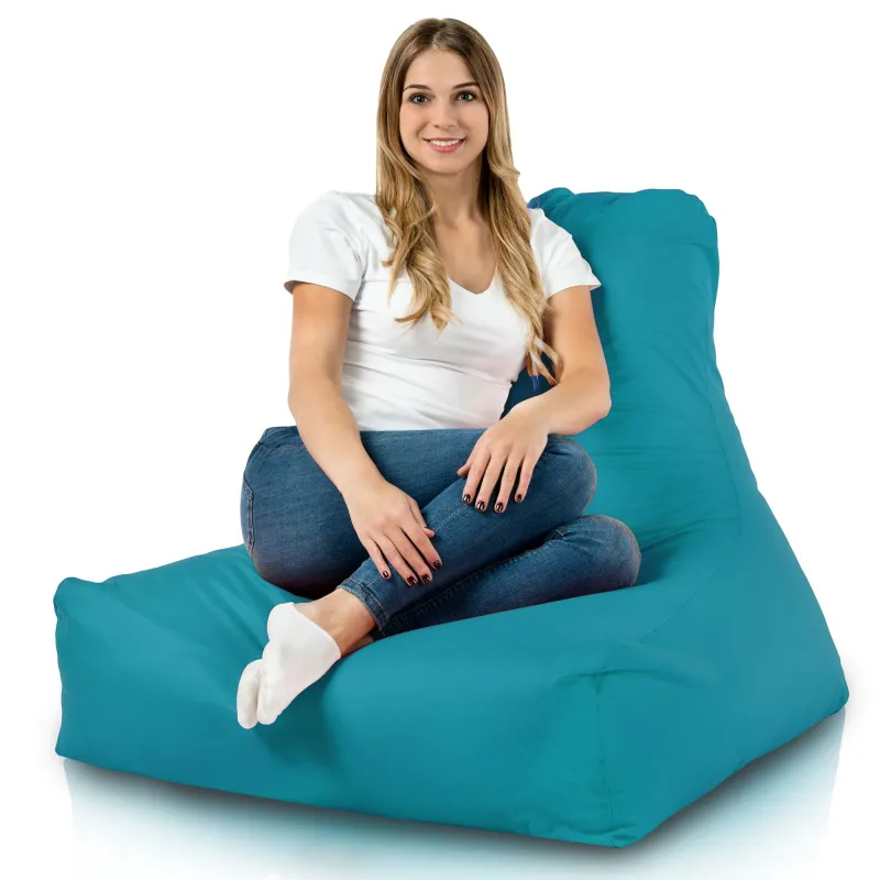 Fauteuil Pouf avec Dossier Bali - Outdoor Pro d'extérieur Jardin Imperméable – vue 82
