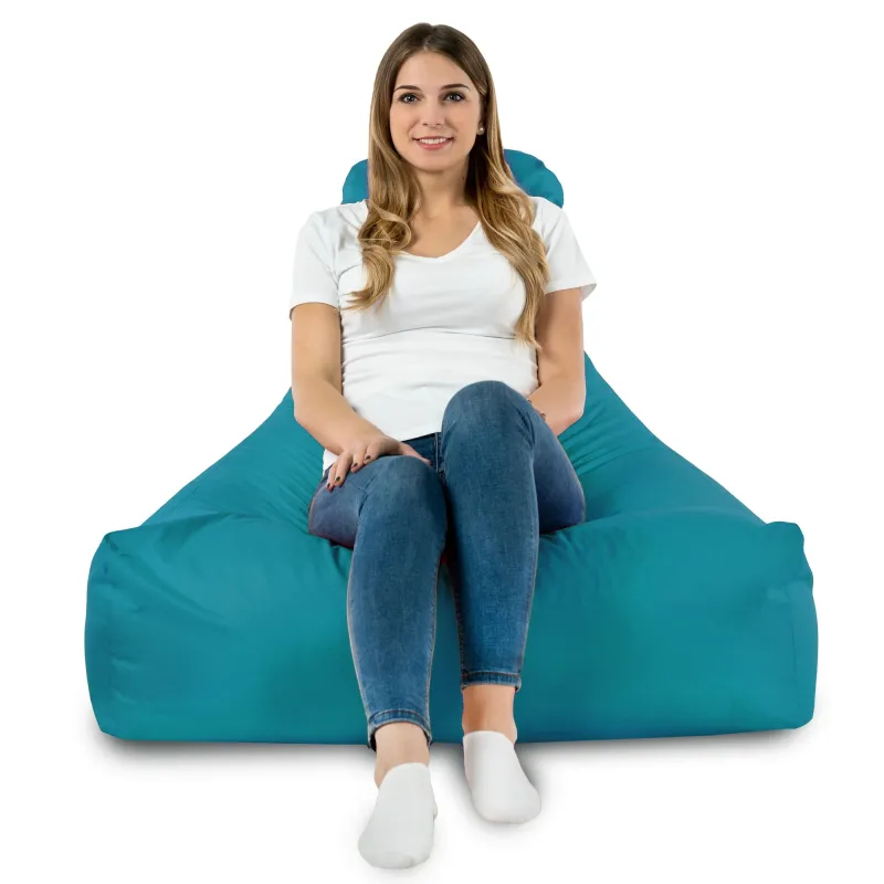 Fauteuil Pouf avec Dossier Bali - Outdoor Pro d'extérieur Jardin Imperméable – vue 86