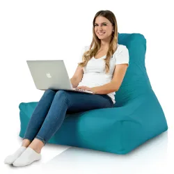 Fauteuil Pouf avec Dossier Bali - Outdoor Pro d'extérieur Jardin Imperméable – vue 141