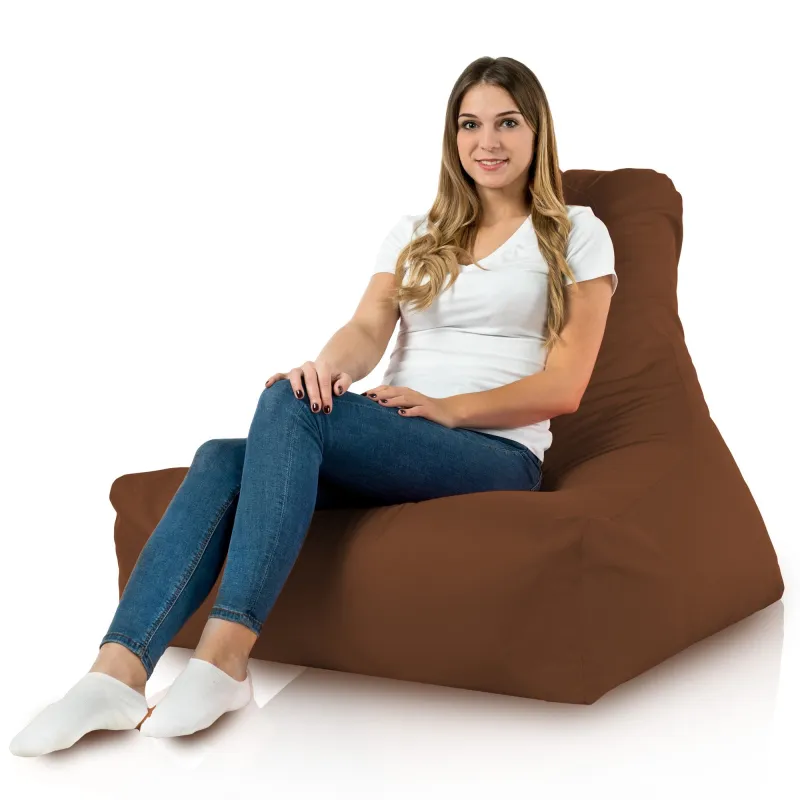 Fauteuil Pouf avec Dossier Bali - Outdoor Pro d'extérieur Jardin Imperméable – vue 44