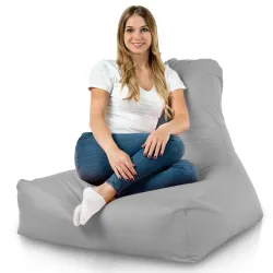 Fauteuil Pouf avec Dossier Bali - Outdoor Pro d'extérieur Jardin Imperméable – vue 65