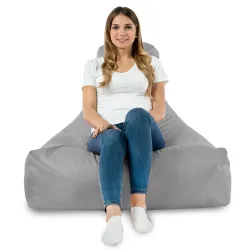 Fauteuil Pouf avec Dossier Bali - Outdoor Pro d'extérieur Jardin Imperméable – vue 95