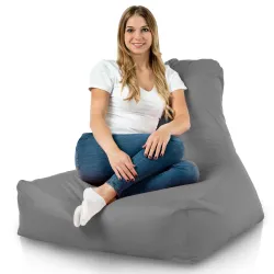 Fauteuil Pouf avec Dossier Bali - Outdoor Pro d'extérieur Jardin Imperméable – vue 70