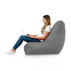 Fauteuil Pouf avec Dossier Bali - Outdoor Pro d'extérieur Jardin Imperméable – vue 110