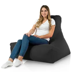 Fauteuil Pouf avec Dossier Bali - Outdoor Pro d'extérieur Jardin Imperméable – vue 61