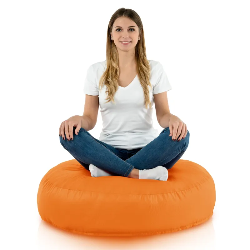 Coussin Pouf de Sol Rond - Outdoor Pro d'extérieur Jardin Imperméable – vue 2