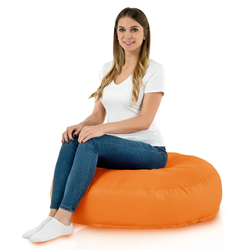 Coussin Pouf de Sol Rond - Outdoor Pro d'extérieur Jardin Imperméable – vue 3