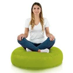 Coussin Pouf de Sol Rond - Outdoor Pro d'extérieur Jardin Imperméable – vue 2