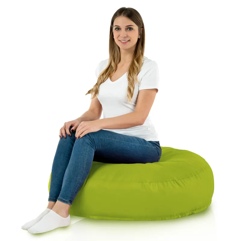Coussin Pouf de Sol Rond - Outdoor Pro d'extérieur Jardin Imperméable – vue 3