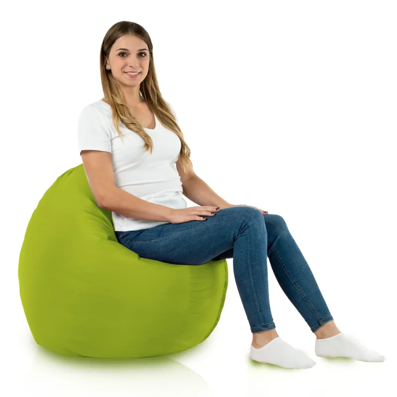 Coussin Pouf de Sol Rond - Outdoor Pro d'extérieur Jardin Imperméable – vue 4