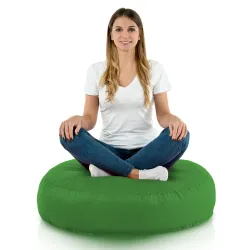 Coussin Pouf de Sol Rond - Outdoor Pro d'extérieur Jardin Imperméable – vue 2