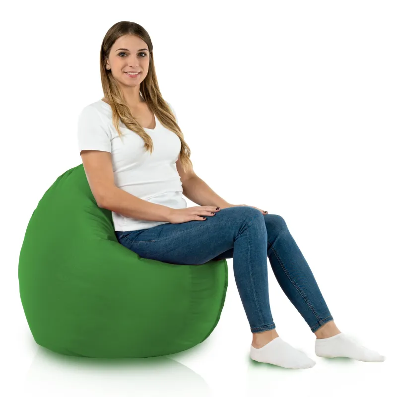 Coussin Pouf de Sol Rond - Outdoor Pro d'extérieur Jardin Imperméable – vue 4