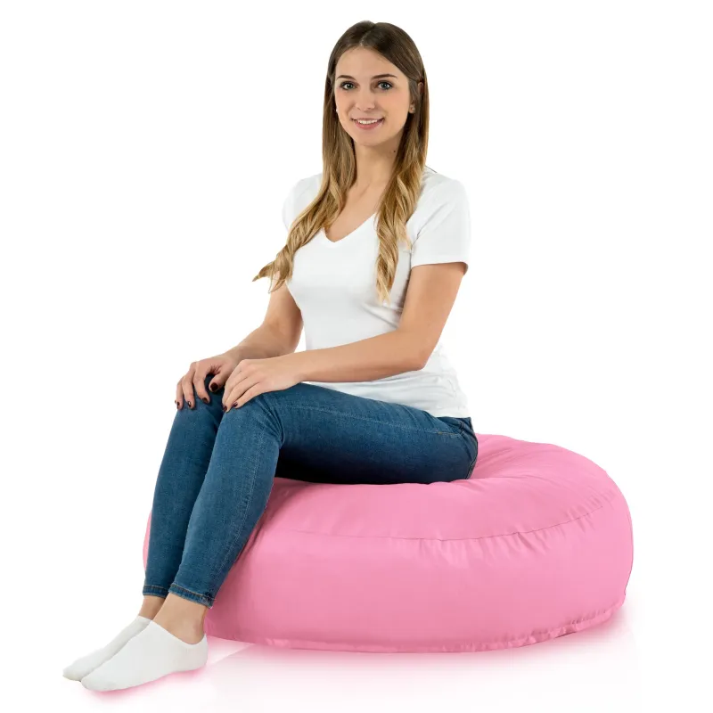 Coussin Pouf de Sol Rond - Outdoor Pro d'extérieur Jardin Imperméable – vue 3