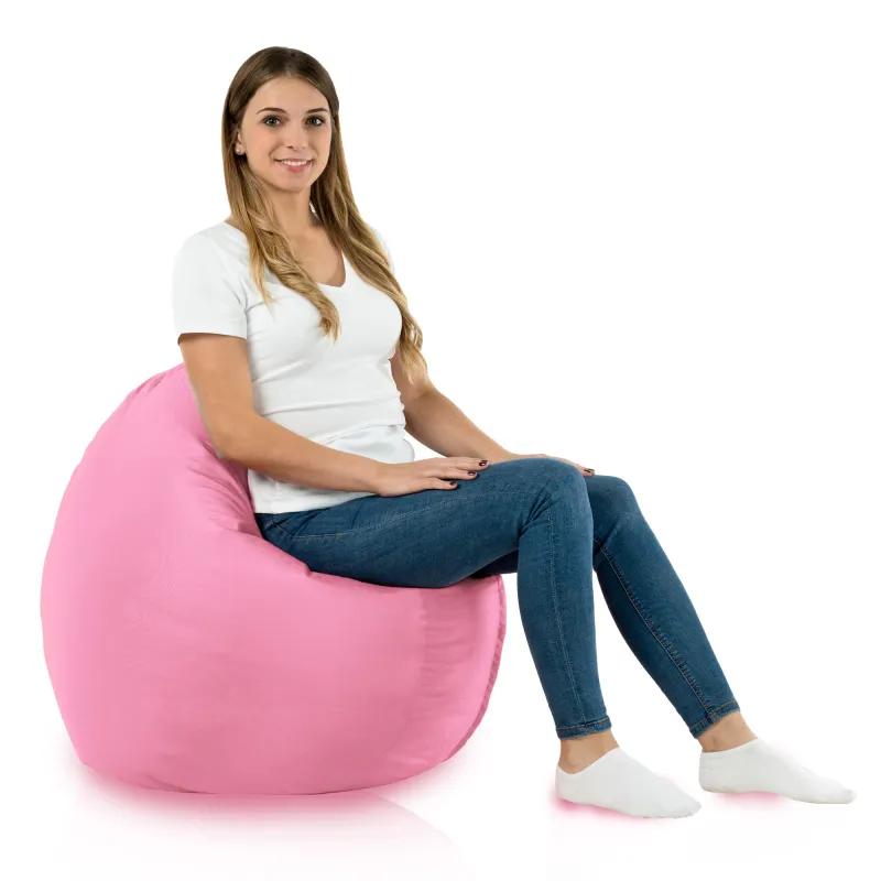 Coussin Pouf de Sol Rond - Outdoor Pro d'extérieur Jardin Imperméable – vue 4