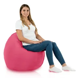 Coussin Pouf de Sol Rond - Outdoor Pro d'extérieur Jardin Imperméable – vue 4