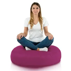 Coussin Pouf de Sol Rond - Outdoor Pro d'extérieur Jardin Imperméable – vue 2