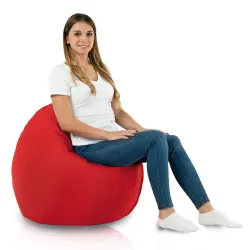 Coussin Pouf de Sol Rond - Outdoor Pro d'extérieur Jardin Imperméable – vue 4