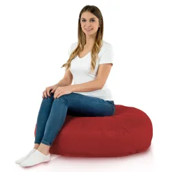 Coussin Pouf de Sol Rond - Outdoor Pro d'extérieur Jardin Imperméable – vue 3