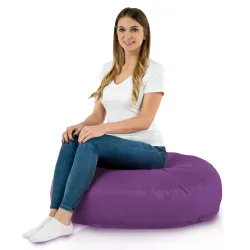Coussin Pouf de Sol Rond - Outdoor Pro d'extérieur Jardin Imperméable – vue 3