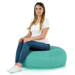 Coussin Pouf de Sol Rond - Outdoor Pro d'extérieur Jardin Imperméable – vue 3