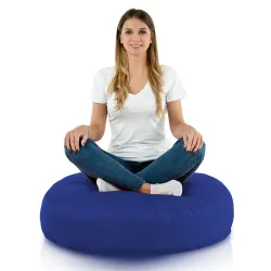 Coussin Pouf de Sol Rond - Outdoor Pro d'extérieur Jardin Imperméable – vue 2