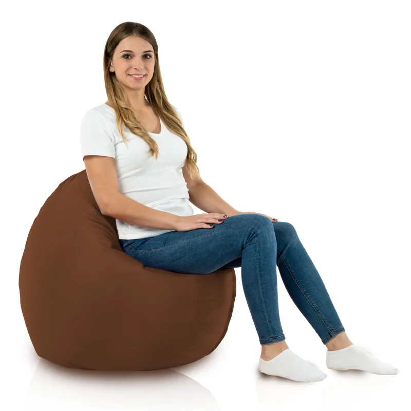 Coussin Pouf de Sol Rond - Outdoor Pro d'extérieur Jardin Imperméable – vue 4