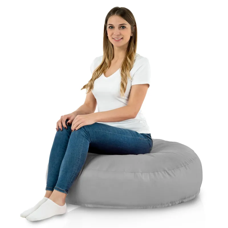 Coussin Pouf de Sol Rond - Outdoor Pro d'extérieur Jardin Imperméable – vue 3
