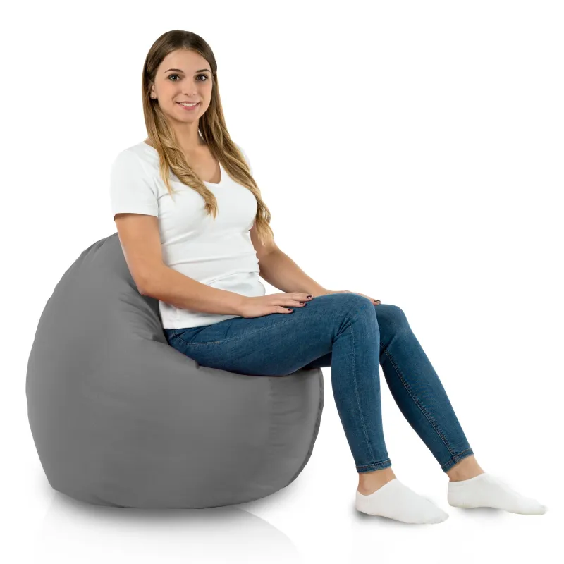Coussin Pouf de Sol Rond - Outdoor Pro d'extérieur Jardin Imperméable – vue 4