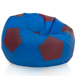 Pouf Géant Ballon de Football XXL - Simili-cuir – vue 9