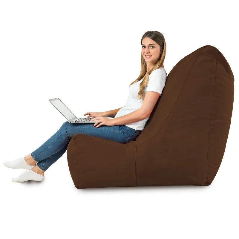 Fauteuil Pouf Relax XXL pour adultes Disinto - Velours Soft – vue 48