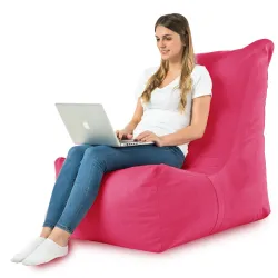 Fauteuil Pouf Relax XXL pour adultes Disinto - Velours Soft – vue 32