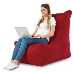 Fauteuil Pouf Relax XXL pour adultes Disinto - Velours Soft – vue 18