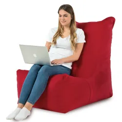 Fauteuil Pouf Relax XXL pour adultes Disinto - Velours Soft – vue 67