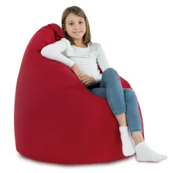 Pouf Poire XL Standard - Velours Soft – vue 27