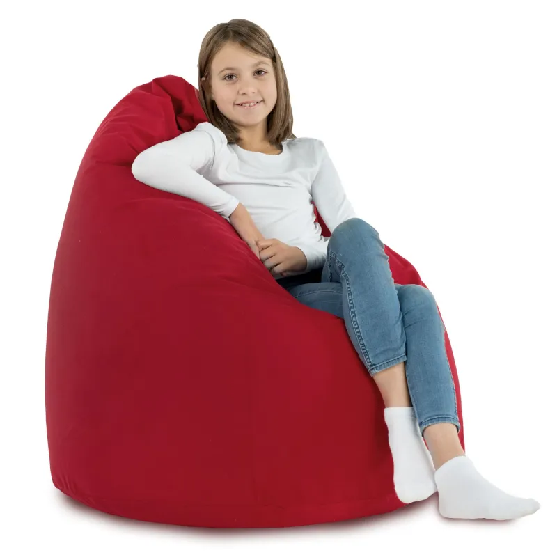 Pouf Poire XL Standard - Velours Soft – vue 27