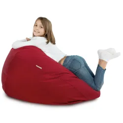 Pouf Poire XL Standard - Velours Soft – vue 55