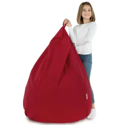 Pouf Poire XL Standard - Velours Soft – vue 81