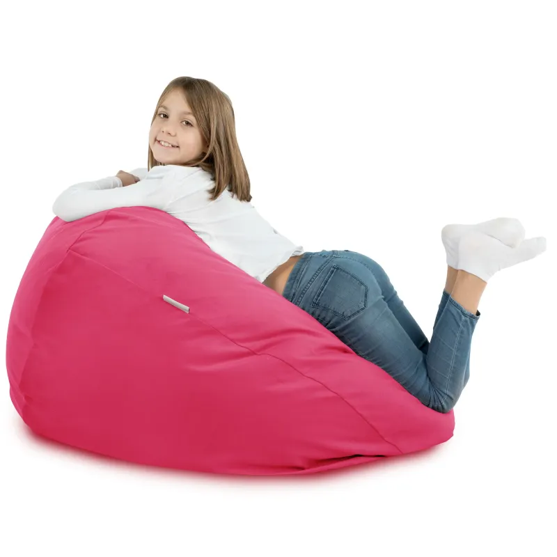 Pouf Poire XL Standard - Velours Soft – vue 59