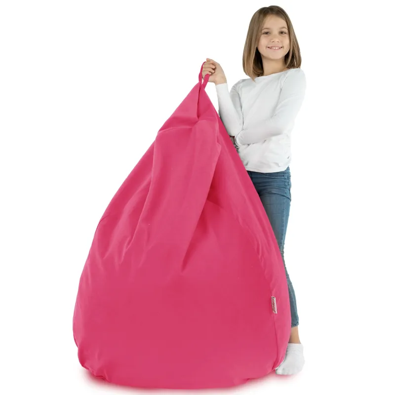 Pouf Poire XL Standard - Velours Soft – vue 78