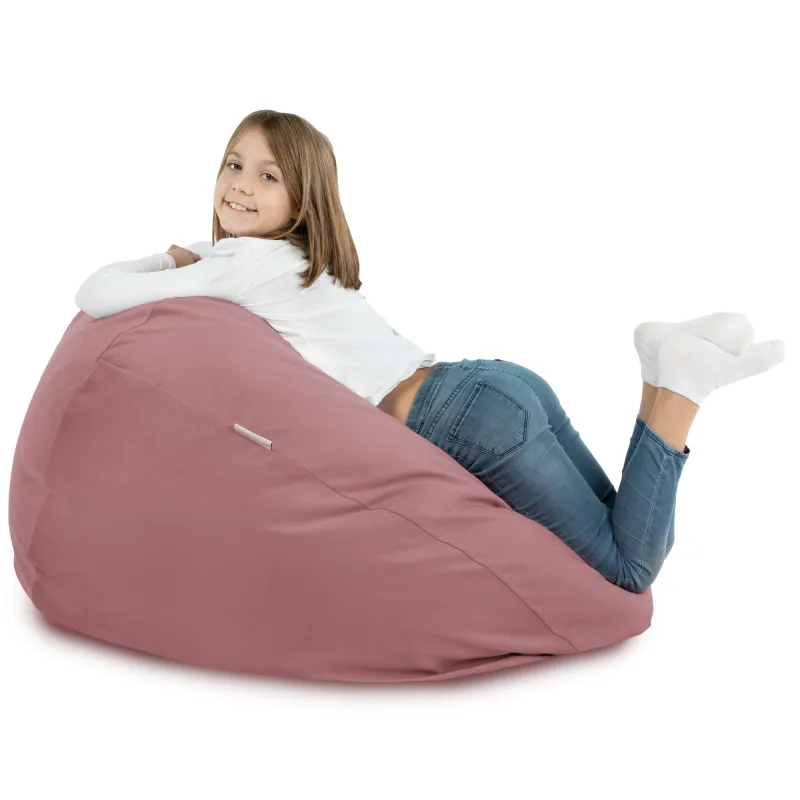 Pouf Poire XL Standard - Velours Soft – vue 61